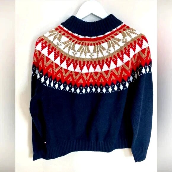 Tommy Hilfiger Half Snowflake Raglan Sweater 2X - Picture 3 of 5